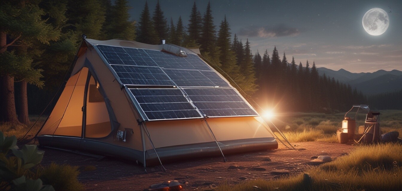 Solar Camping and Natural Conservation Efforts