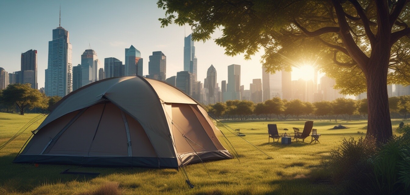 Solar Camping in Urban Environments: A New Trend